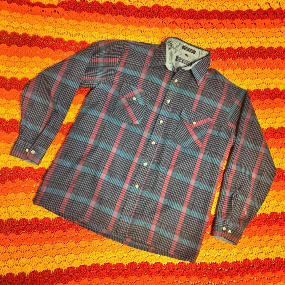 Van Heusen Men's Multi and Blue Shirt